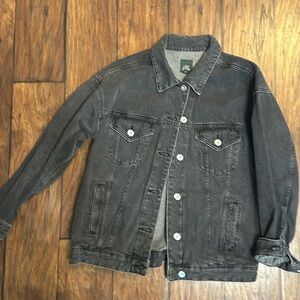 Wild Fable size S oversized black denim jacket
